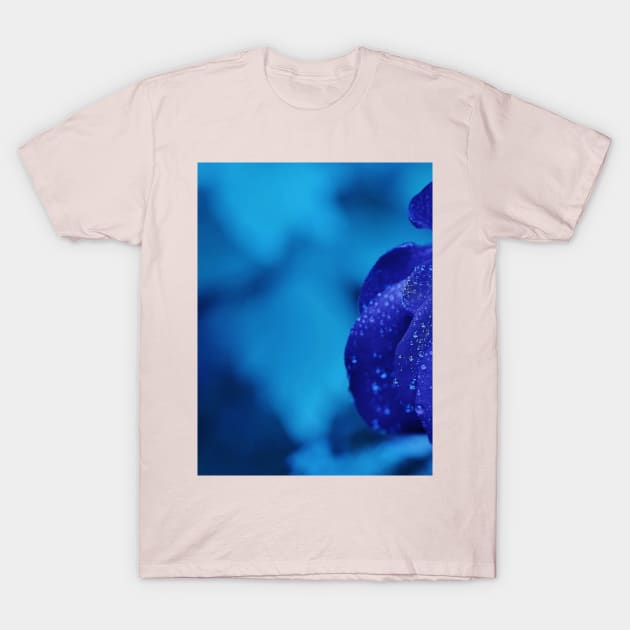 Blue rose T-Shirt by Rivas Teepub Store